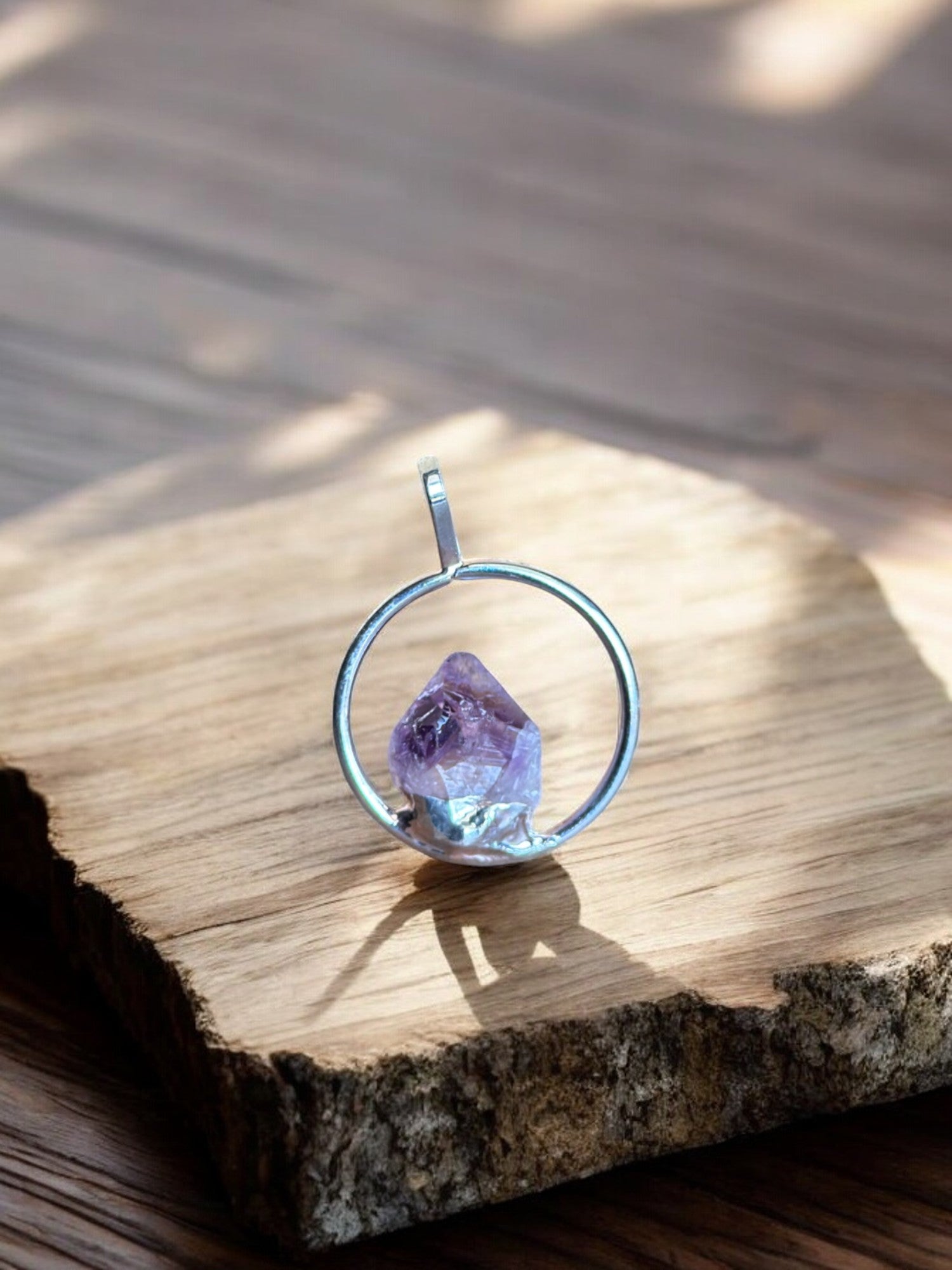 Amethyst tooth personalised jewellery