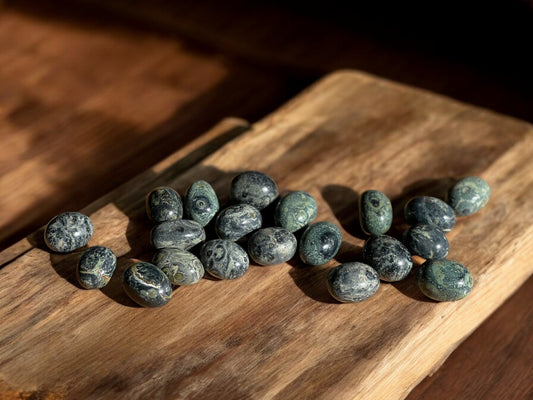 Kambaba jasper tumbled stones