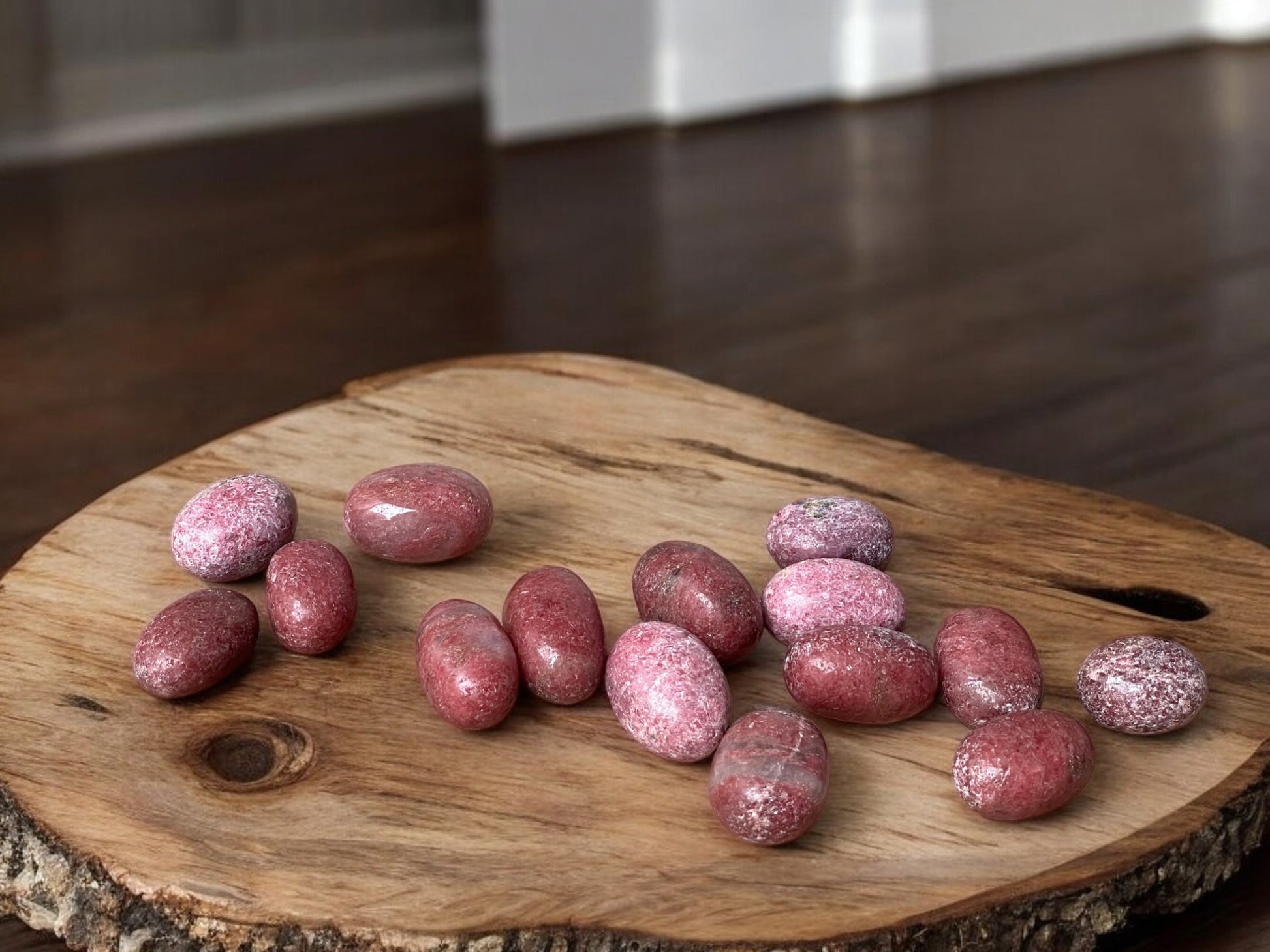 Rhodonite tumbled crystals