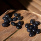 Blue goldstone tumbled crystals