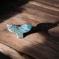 Larimar Whale Tail Crystal Decorations