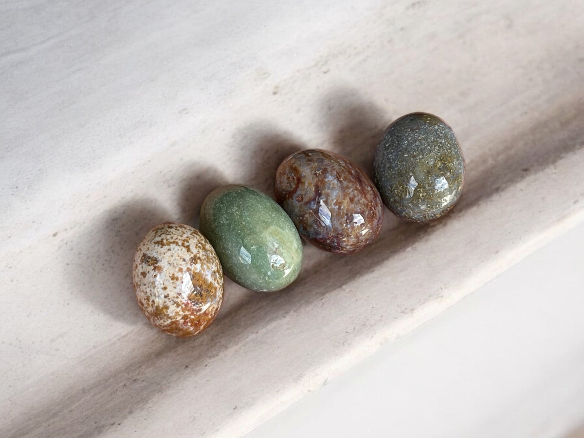 ocean jasper tumbled stones