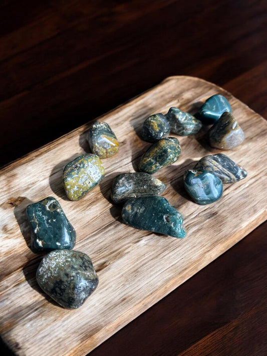 sea jasper tumbled crystals