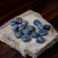 sodalite tumbled crystals